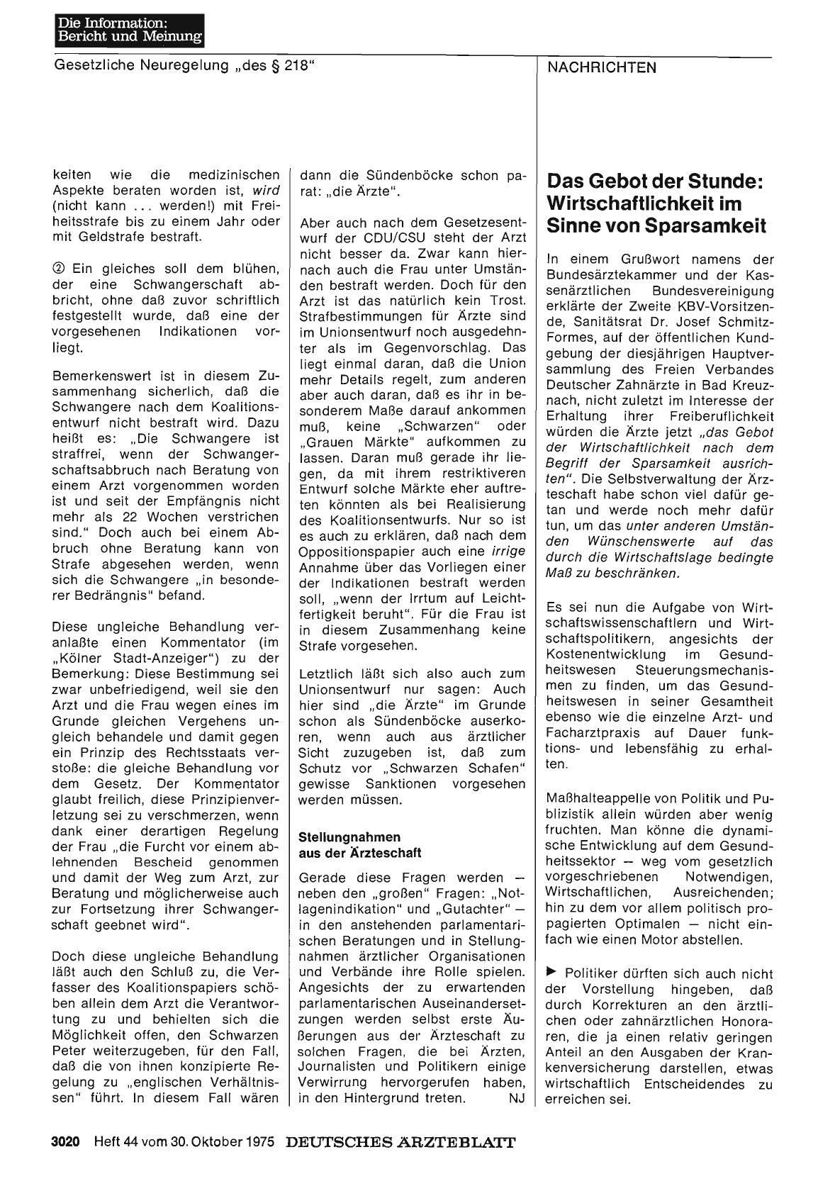 Vorschauseite 1: Das Gebot der Stunde: Wirtschaftlichkeit im Sinne von Sparsamkeit