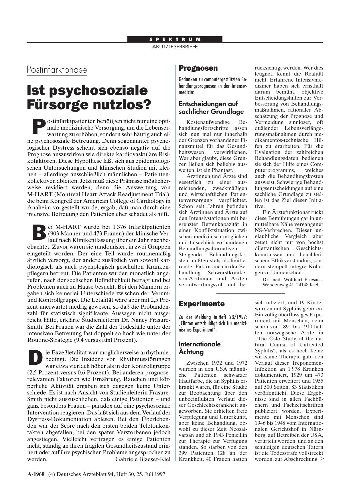 Vorschauseite 1: Prognosen: Entscheidungen auf sachlicher Grundlage
