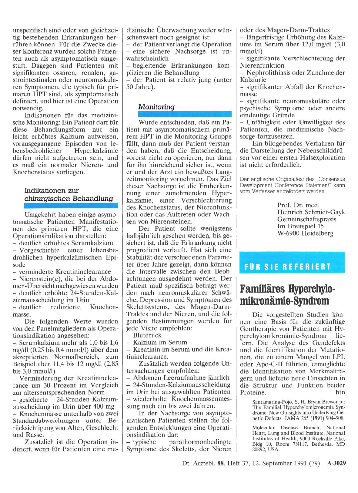 Vorschauseite 1: Familiäres Hyperchylomikronämie-Syndrom