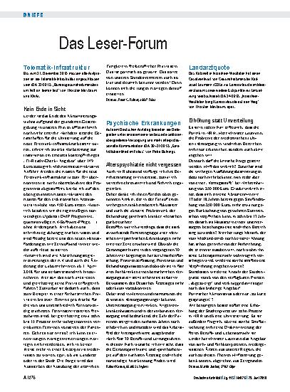 Vorschauseite 1: Telematik-Infrastruktur: Kein Ende in Sicht