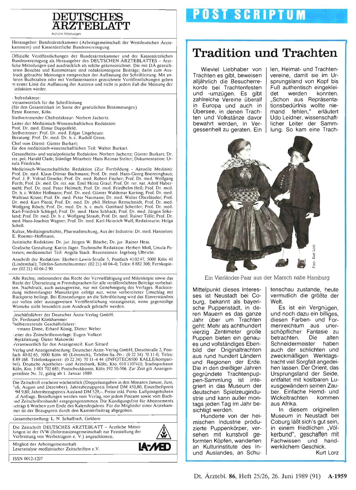 Vorschauseite 1: Tradition und Trachten