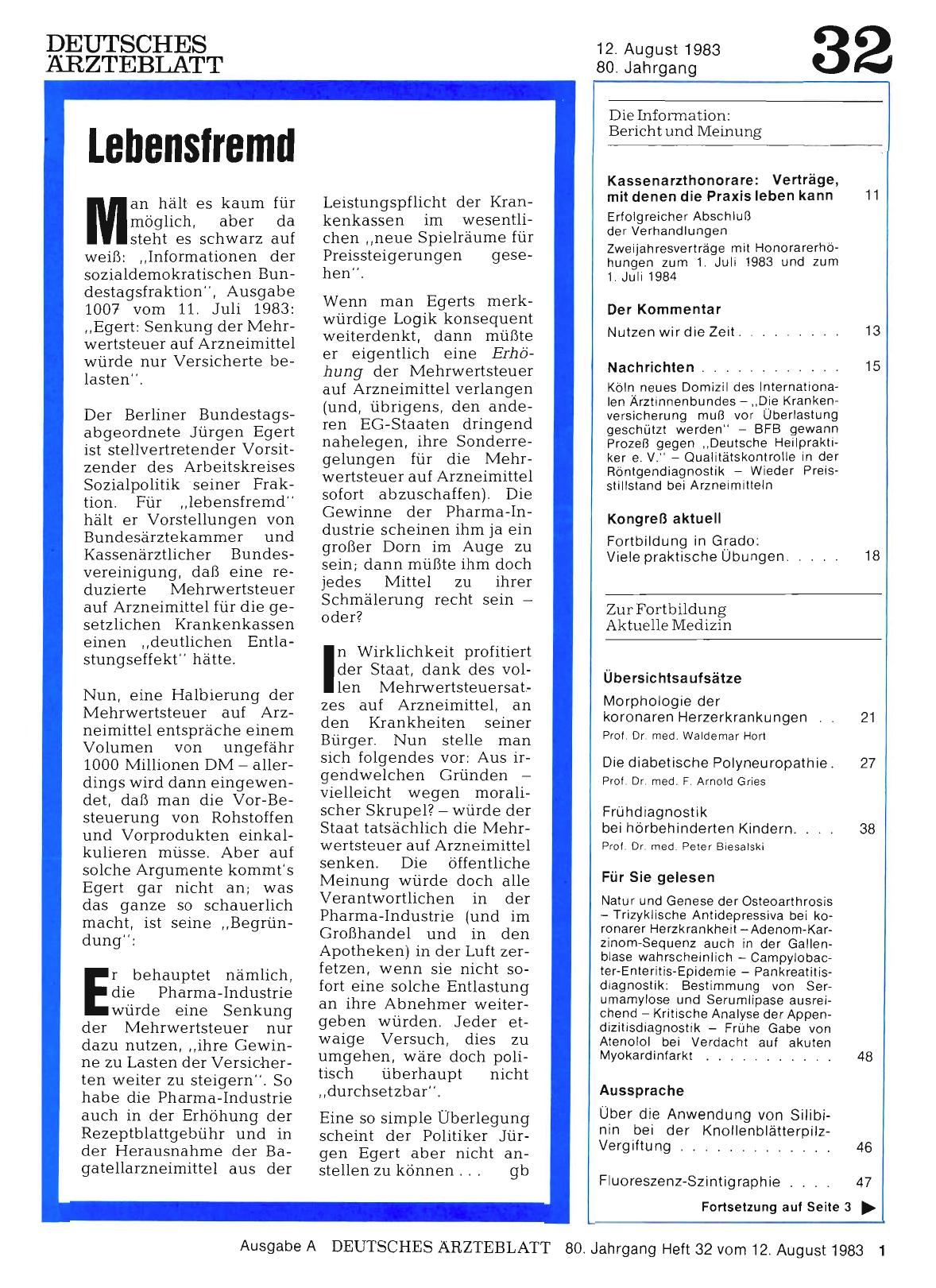 Vorschauseite 1: Lebensfremd