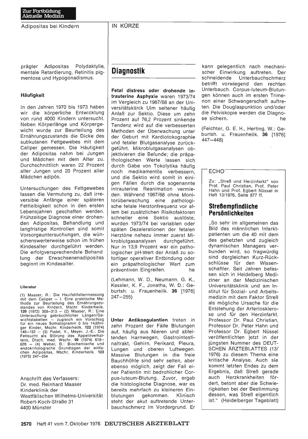 Vorschauseite 1: Diagnostik
