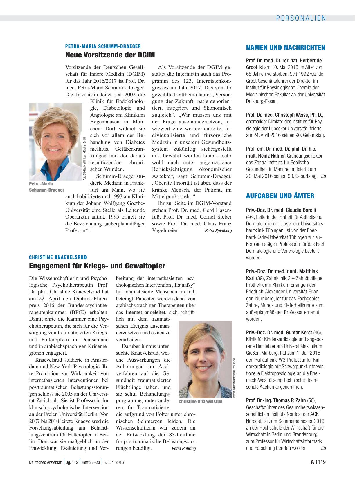 Vorschauseite 1: Aufgaben und Ämter
