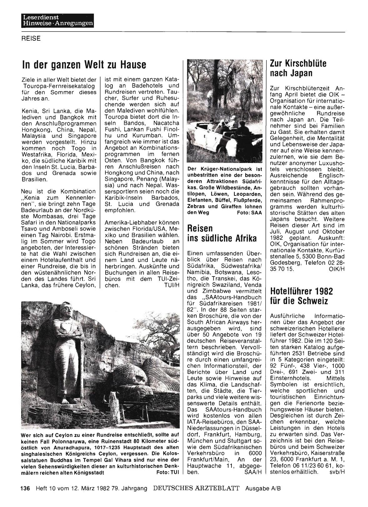 Vorschauseite 1: Reisen ins südliche Afrika