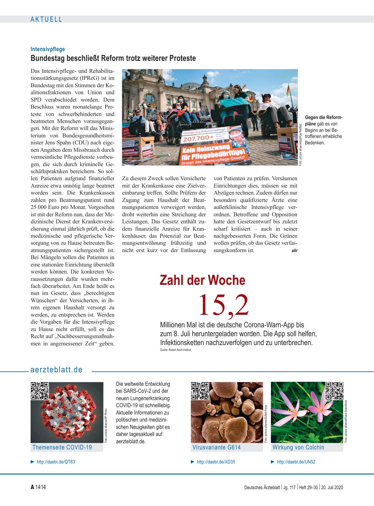 Vorschauseite 1: aerzteblatt. de