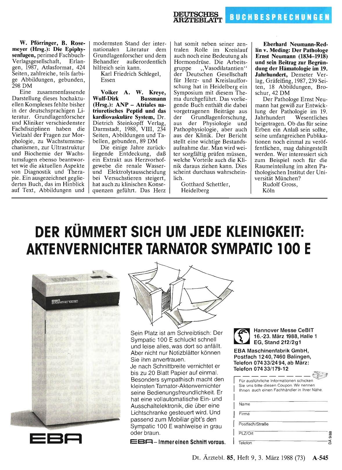 Vorschauseite 1: W. Pförringer, B. Rosemeyer (Hrsg. ): Die Epiphysenfugen