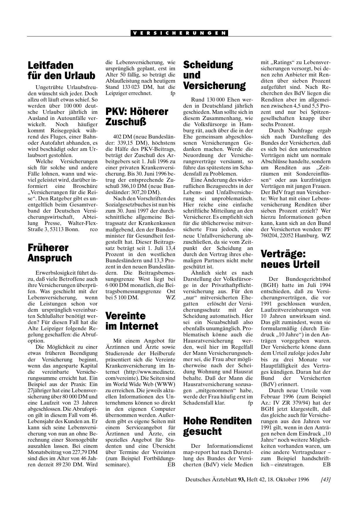 Vorschauseite 1: PKV: Höherer Zuschuß
