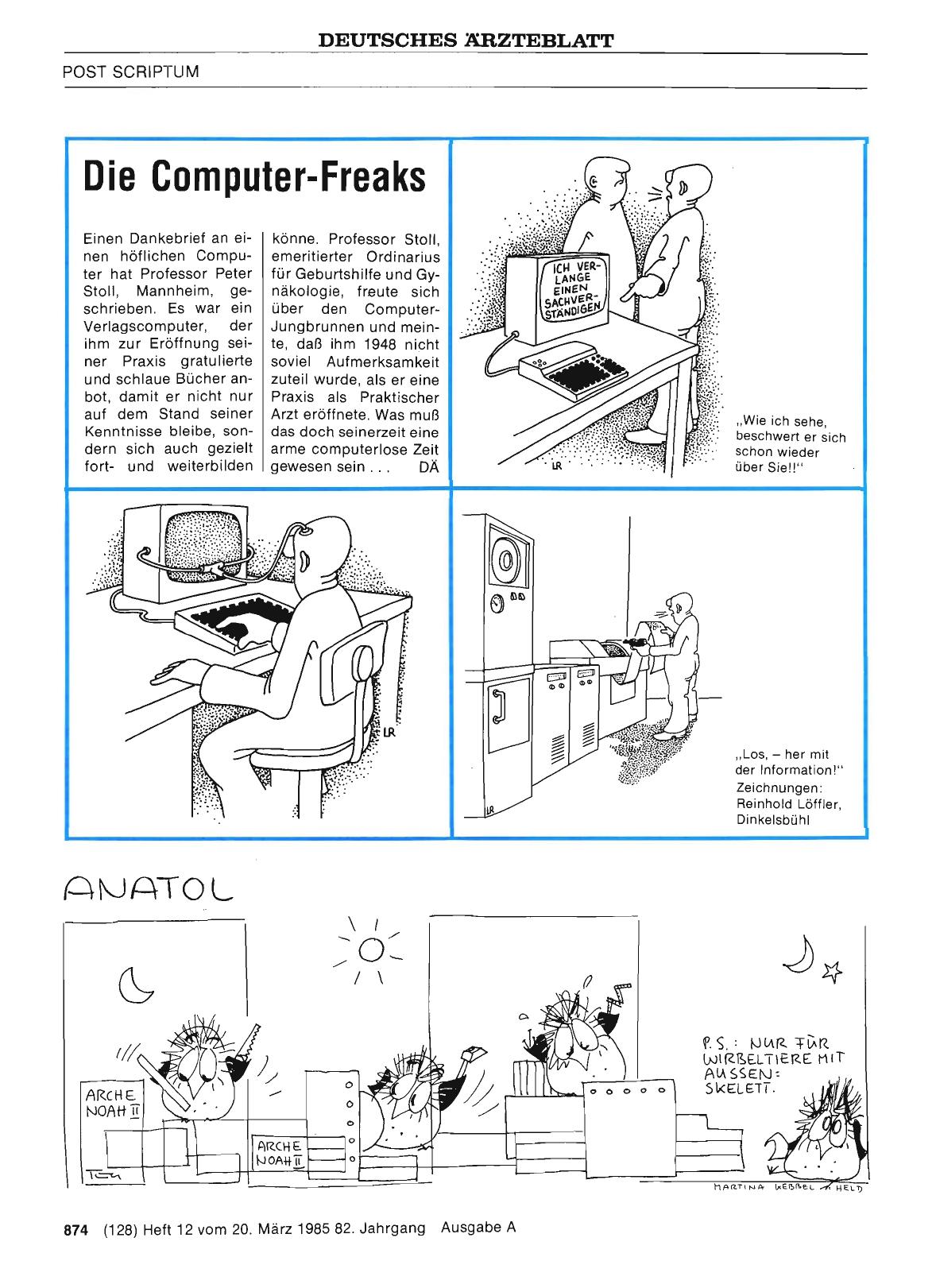Vorschauseite 1: Die Computer-Freaks