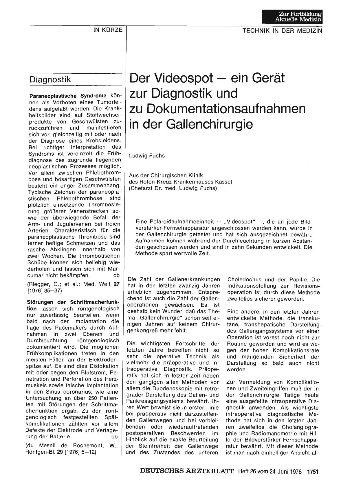 Vorschauseite 1: Diagnostik