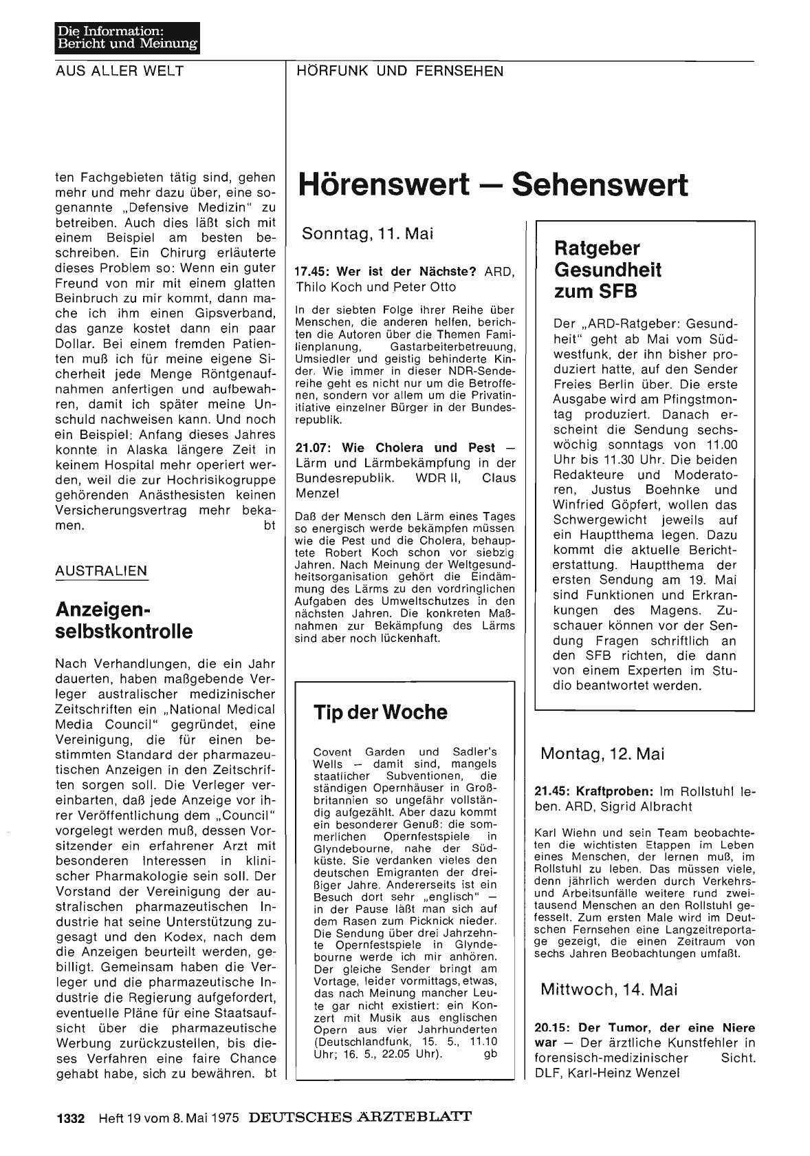 Vorschauseite 1: Australien: Anzeigenselbstkontrolle