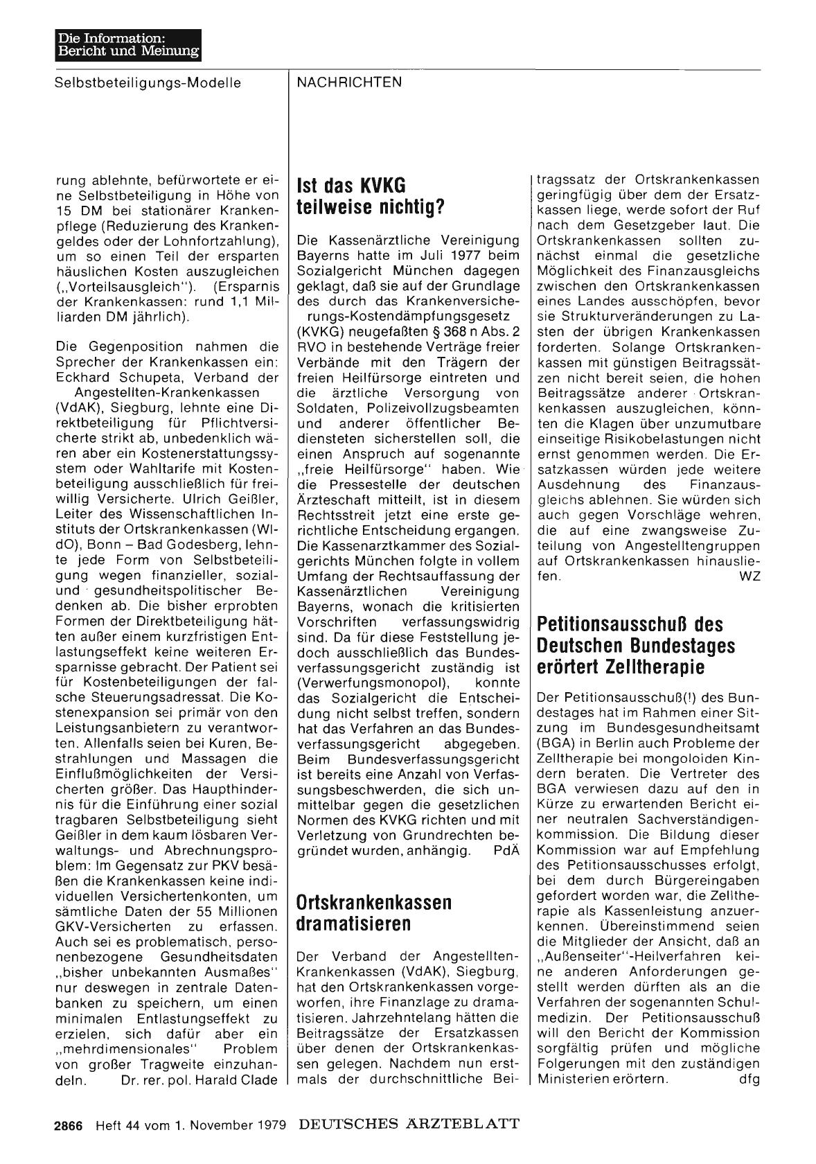 Vorschauseite 1: Ist das KVKG teilweise nichtig?