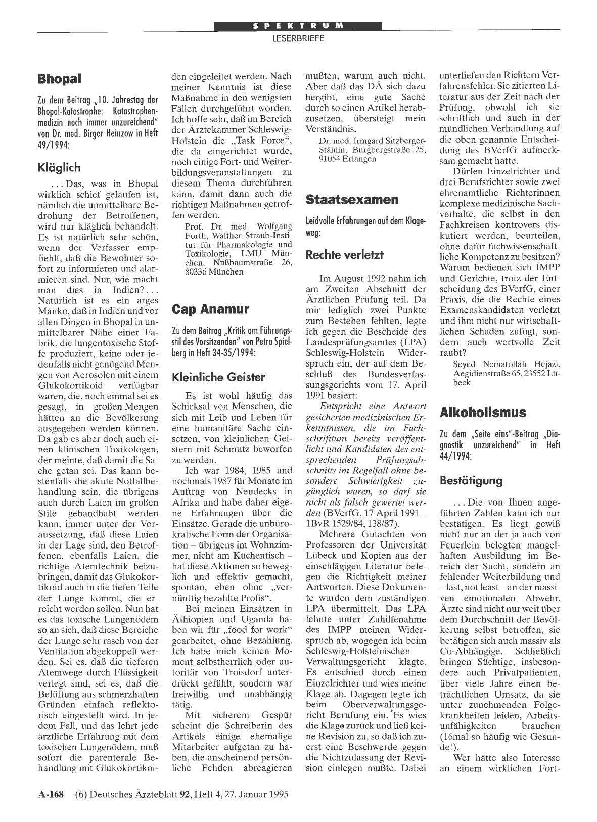 Vorschauseite 1: Alkoholismus: Bestätigung