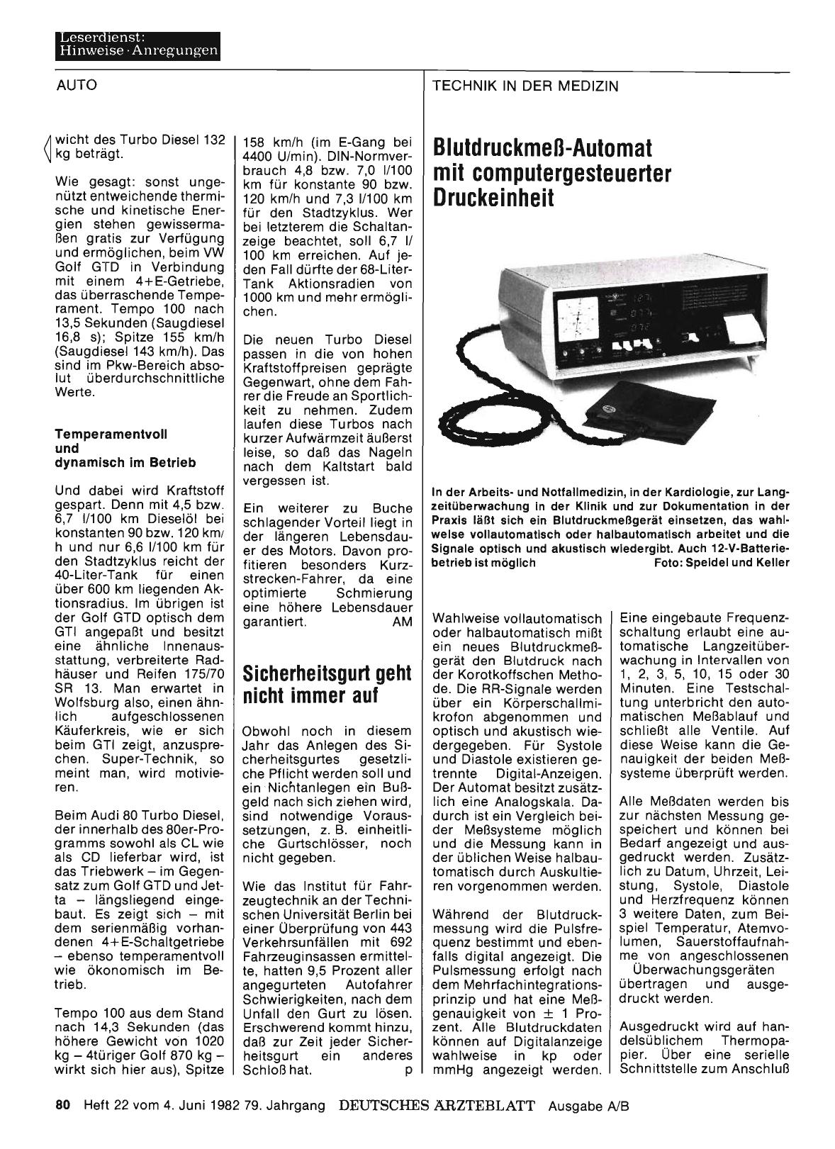 Vorschauseite 1: Sicherheitsgurt geht nicht immer auf