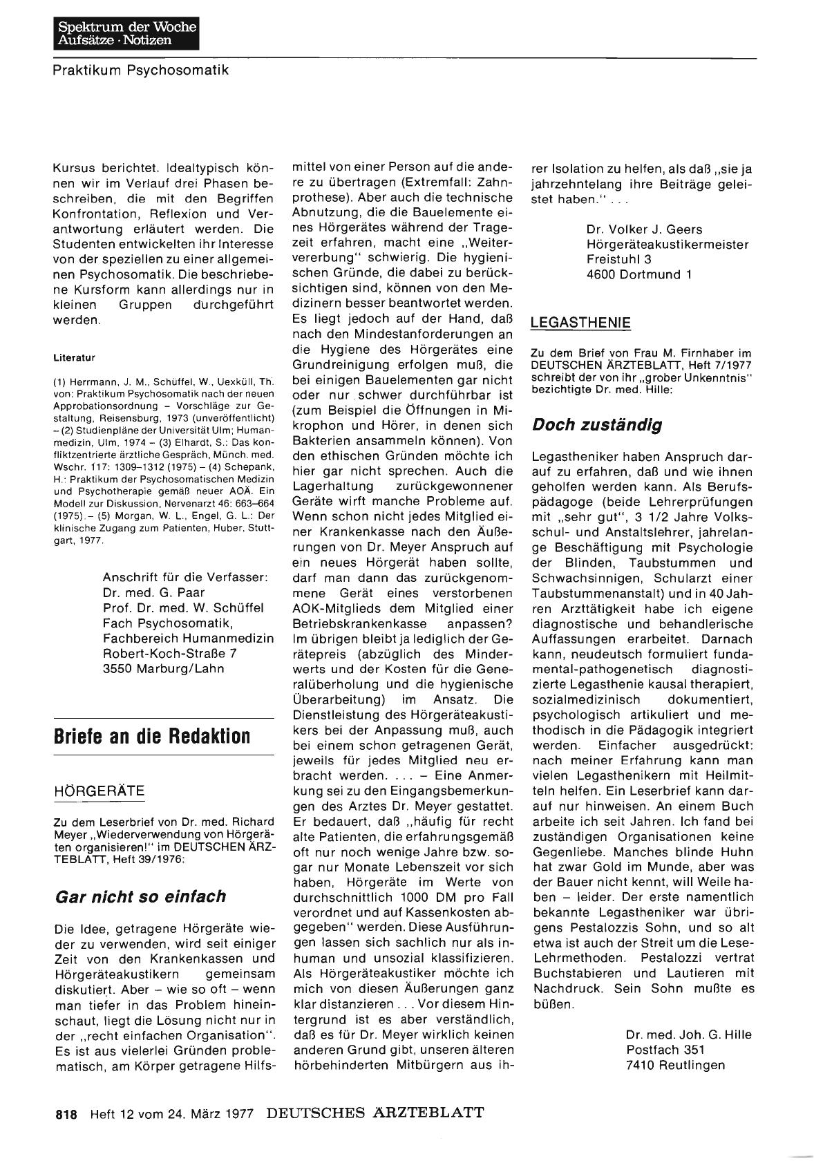 Vorschauseite 1: LEGASTHENIE: Doch zuständig