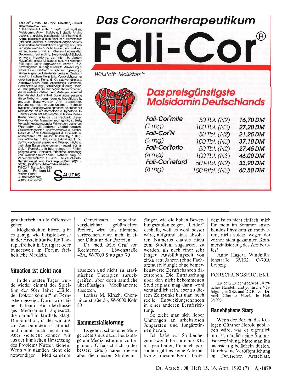 Vorschauseite 1: FORSCHUNGSPROJEKT: Hanebüchene Story