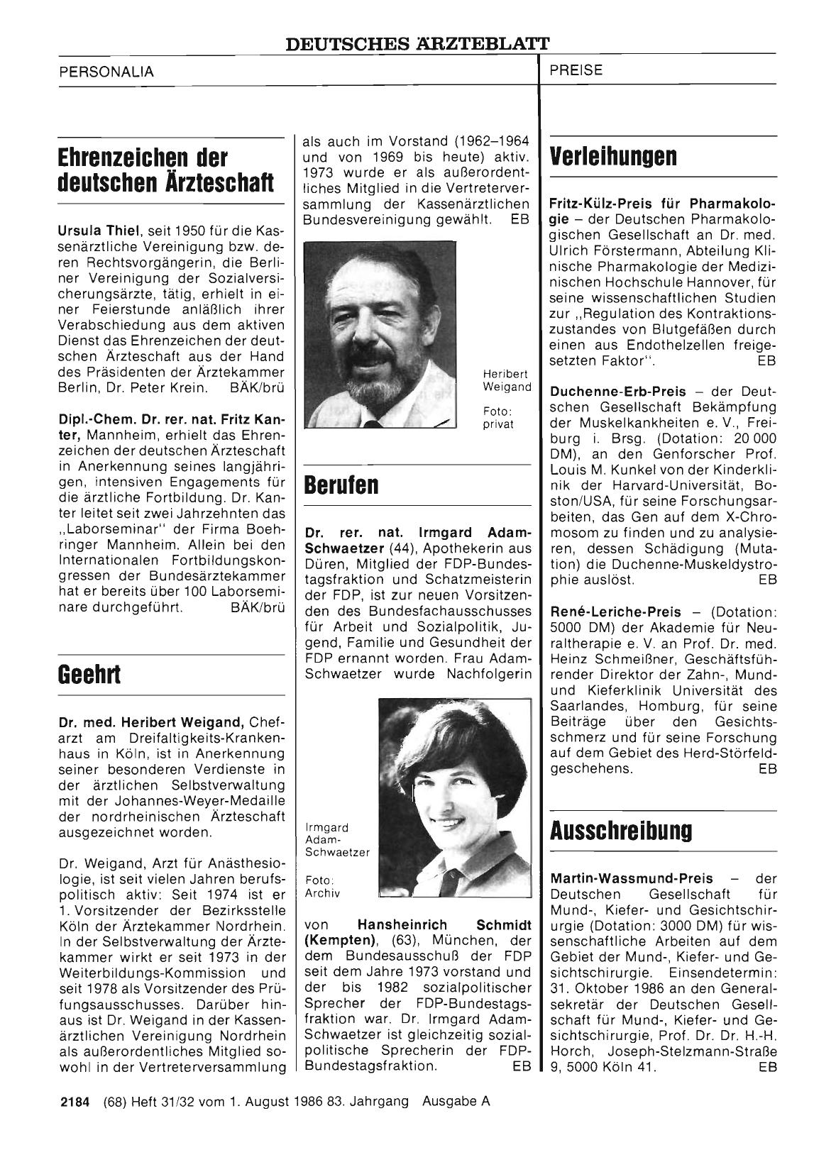 Vorschauseite 1: Berufen