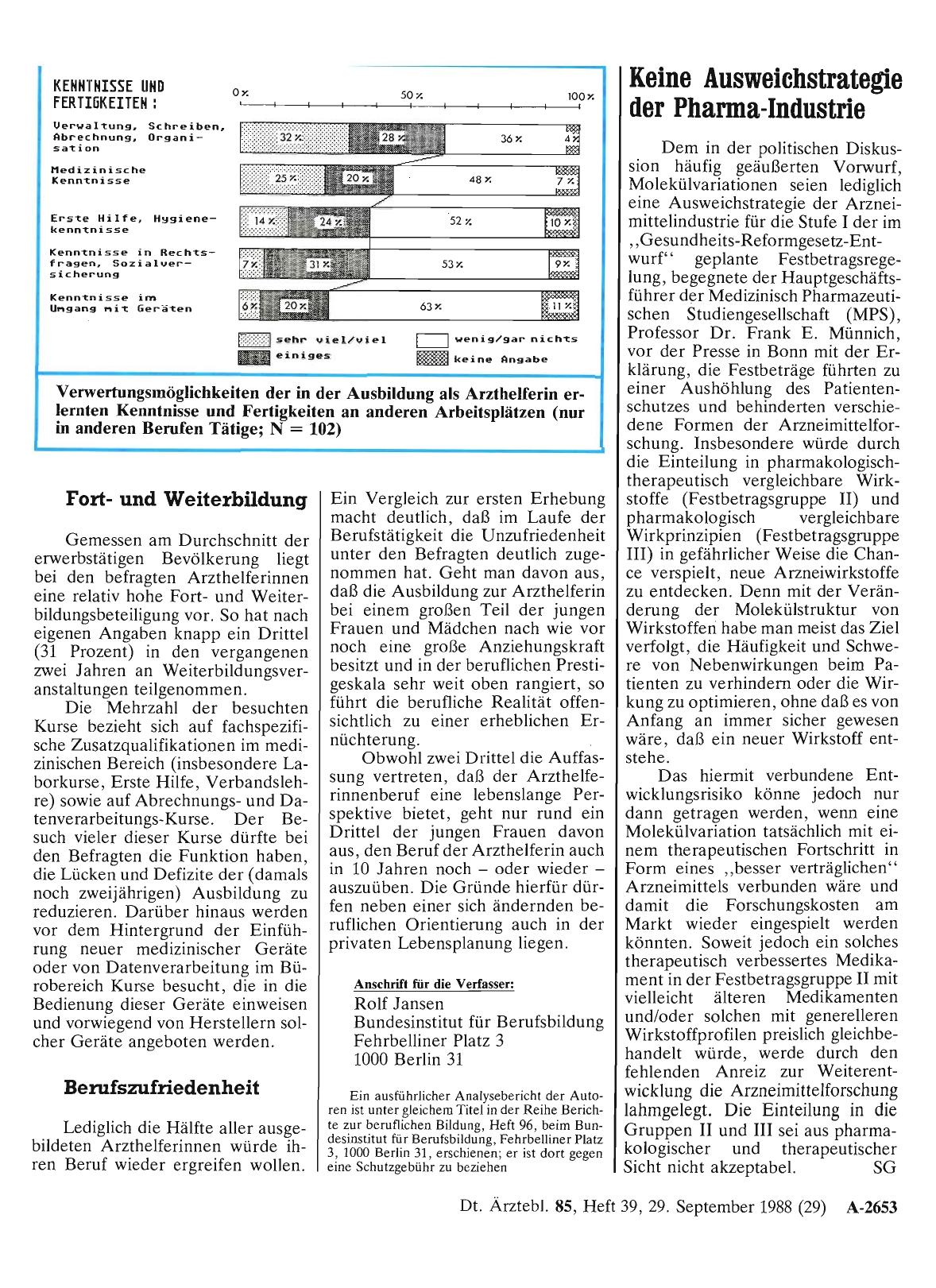 Vorschauseite 1: Keine Ausweichstrategie der Pharma-Industrie