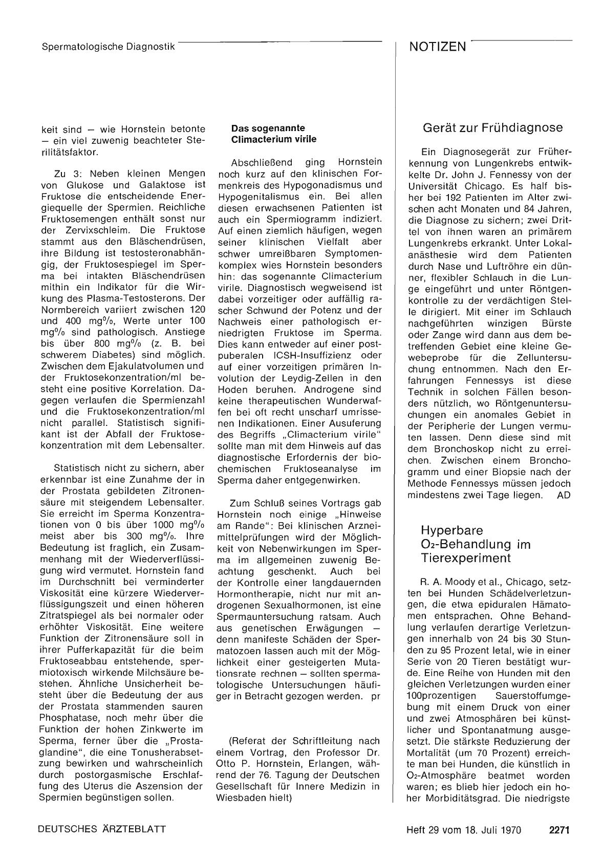 Vorschauseite 1: Hyperbare 02-Behandlung im Tierexperiment