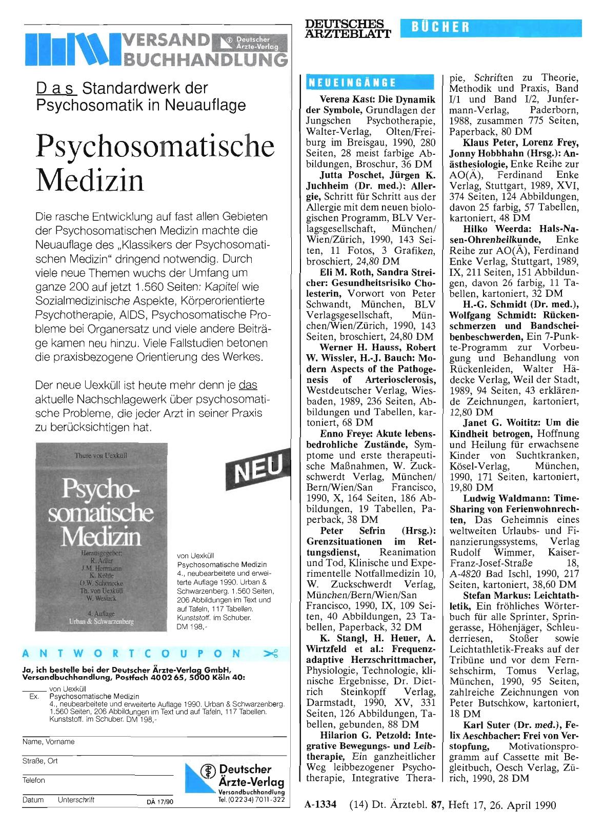 Vorschauseite 1: NEUEINGÄNGE