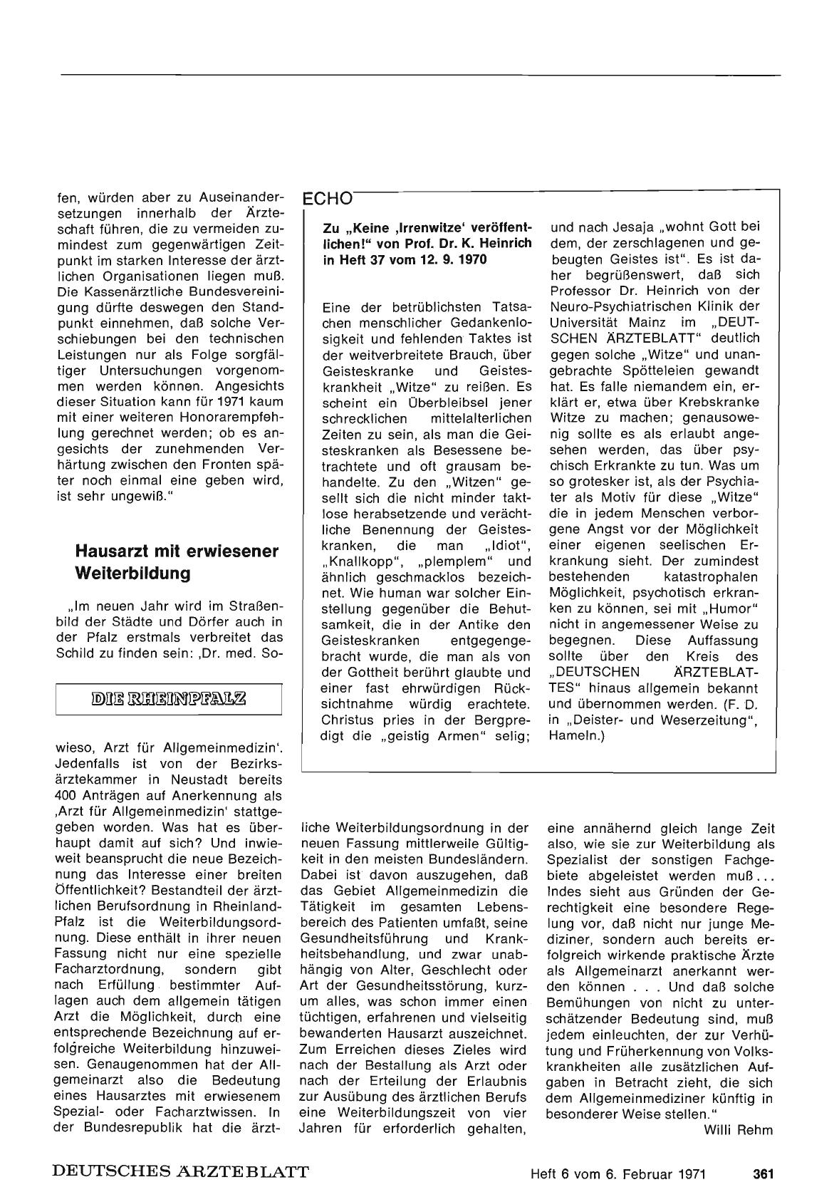 Vorschauseite 1: Hausarzt mit erwiesener Weiterbildung