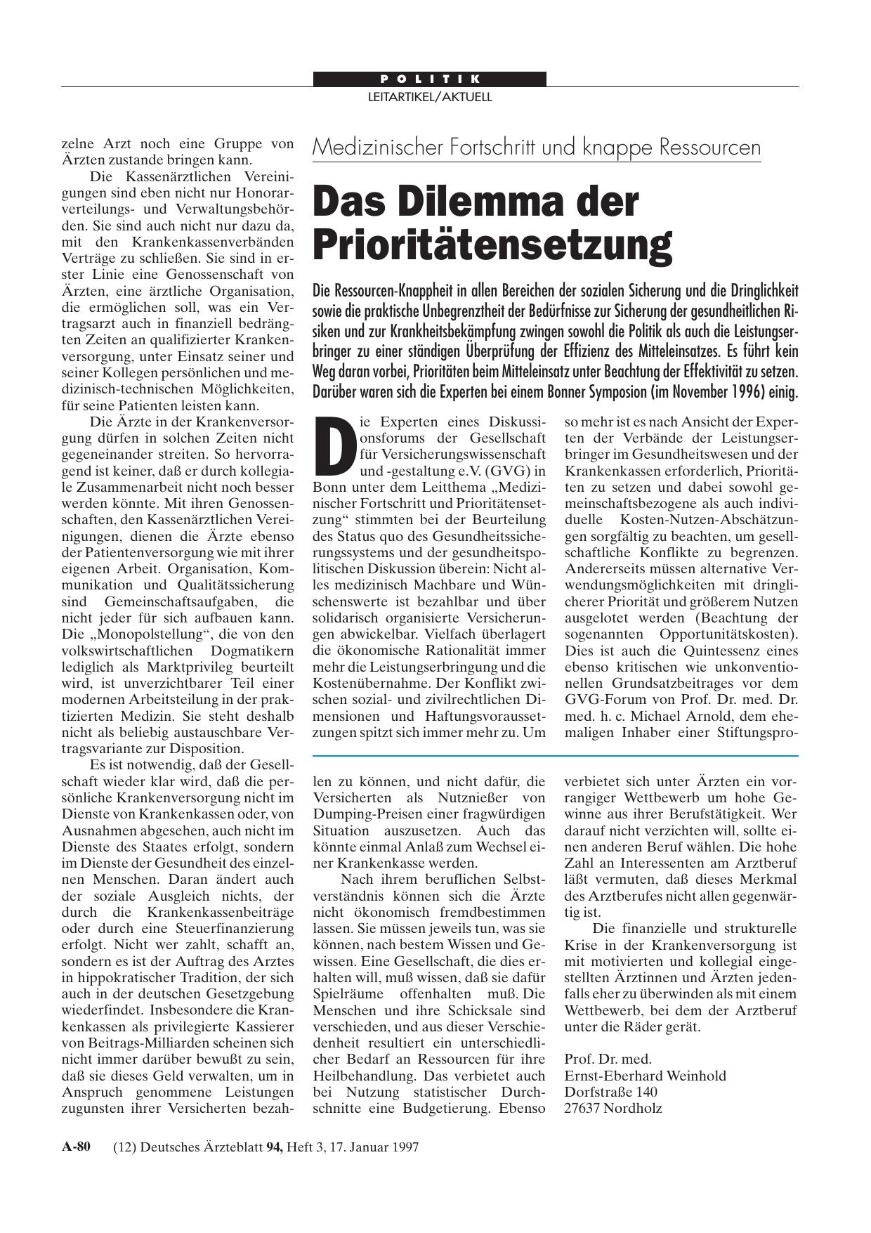 Vorschauseite 1: Medizinischer Fortschritt und knappe Ressourcen: Das Dilemma der Prioritätensetzung