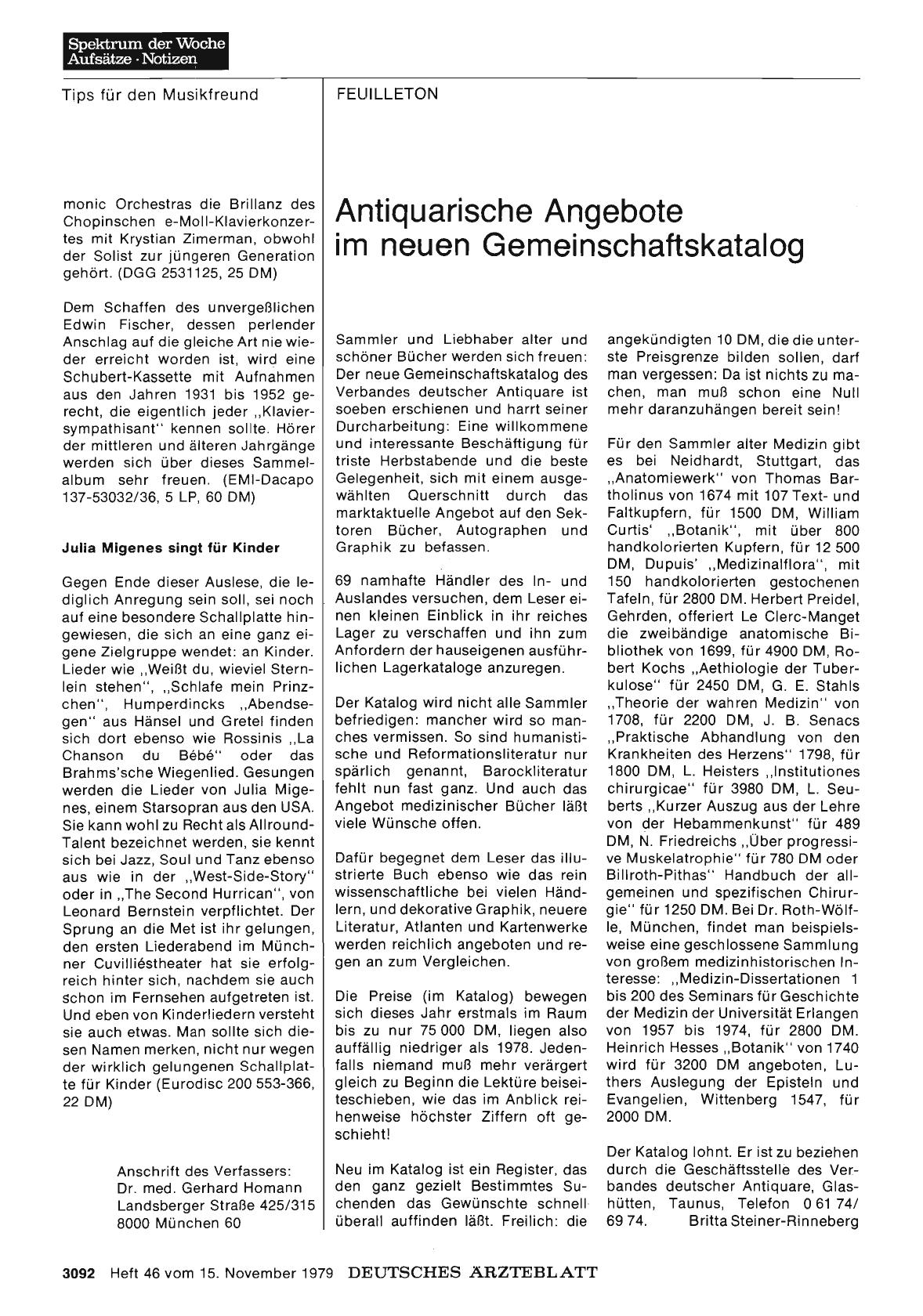 Vorschauseite 1: Antiquarische Angebote im neuen Gemeinschaftskatalog