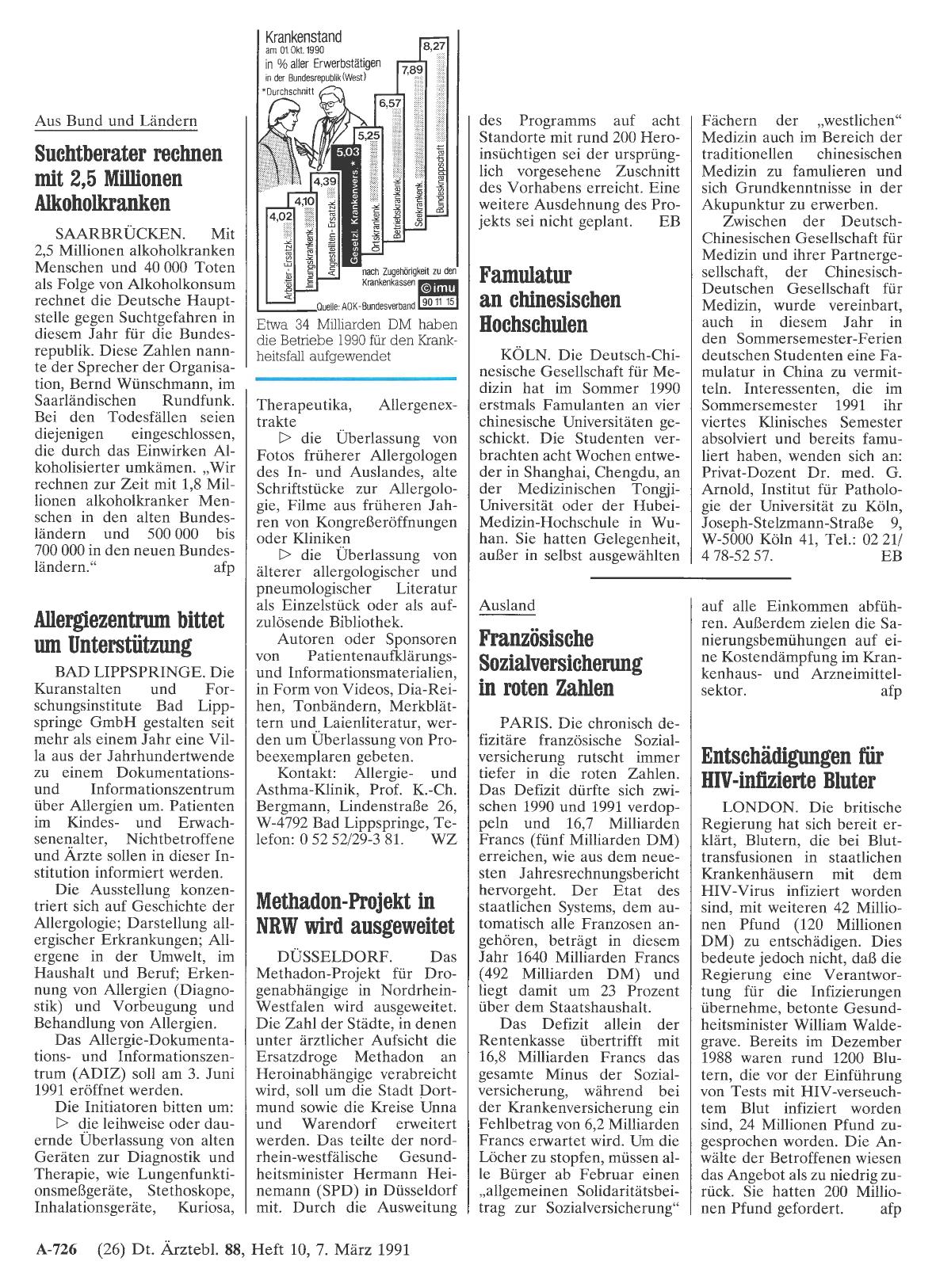 Vorschauseite 1: Französische Sozialversicherung in roten Zahlen