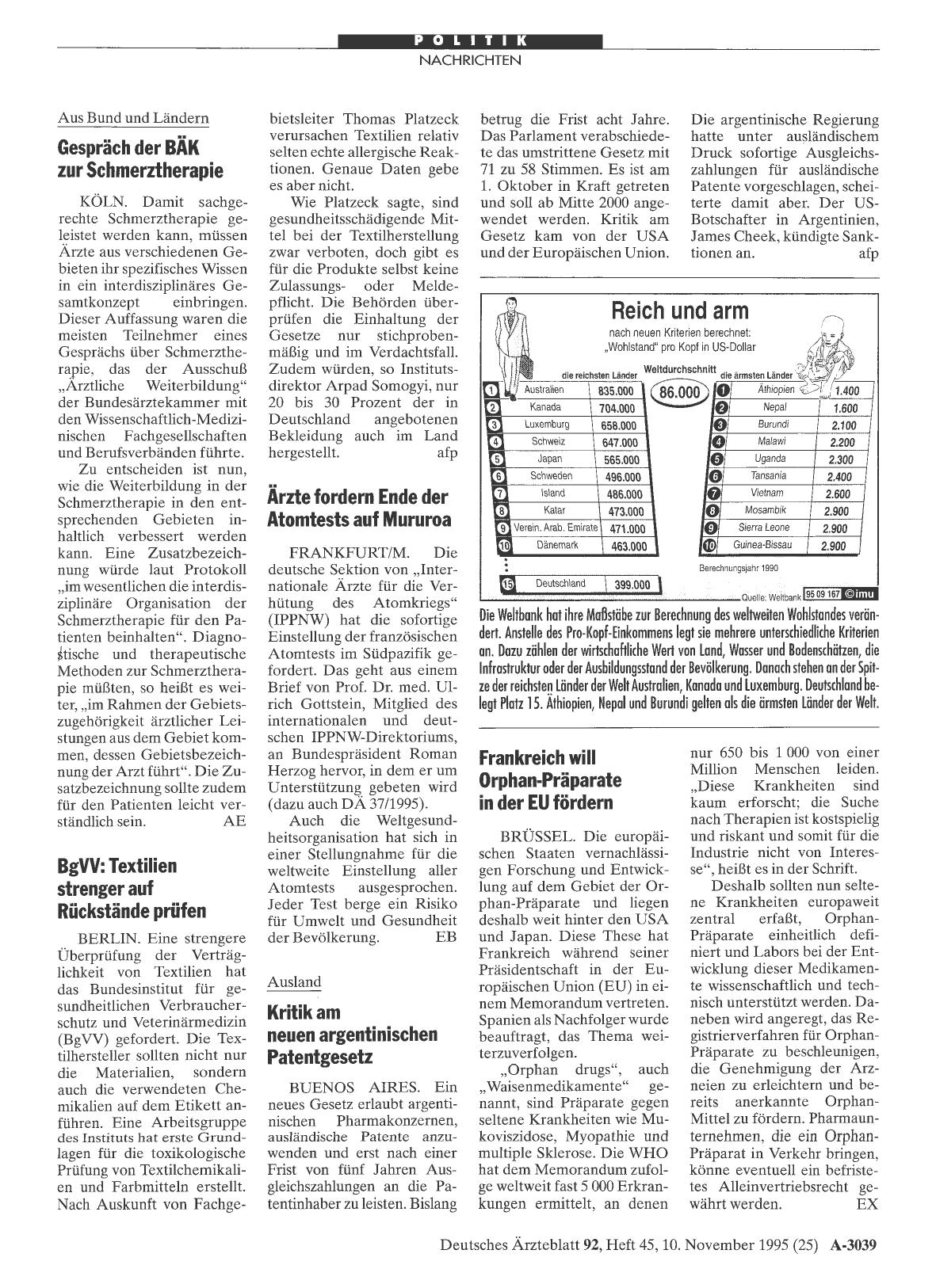 Vorschauseite 1: BgVV: Textilien strenger auf Rückstände prüfen