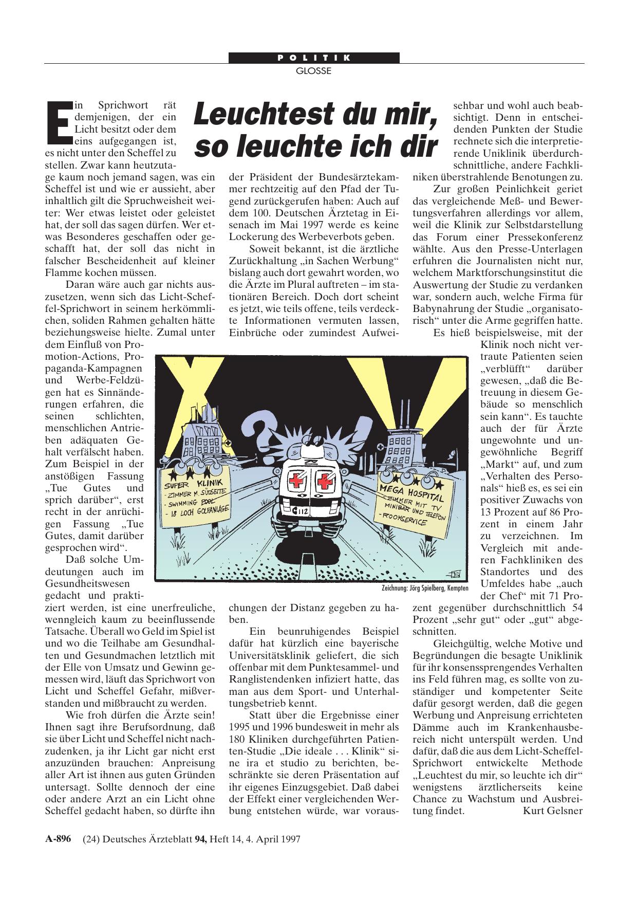 Vorschauseite 1: Leuchtest du mir, so leuchte ich dir