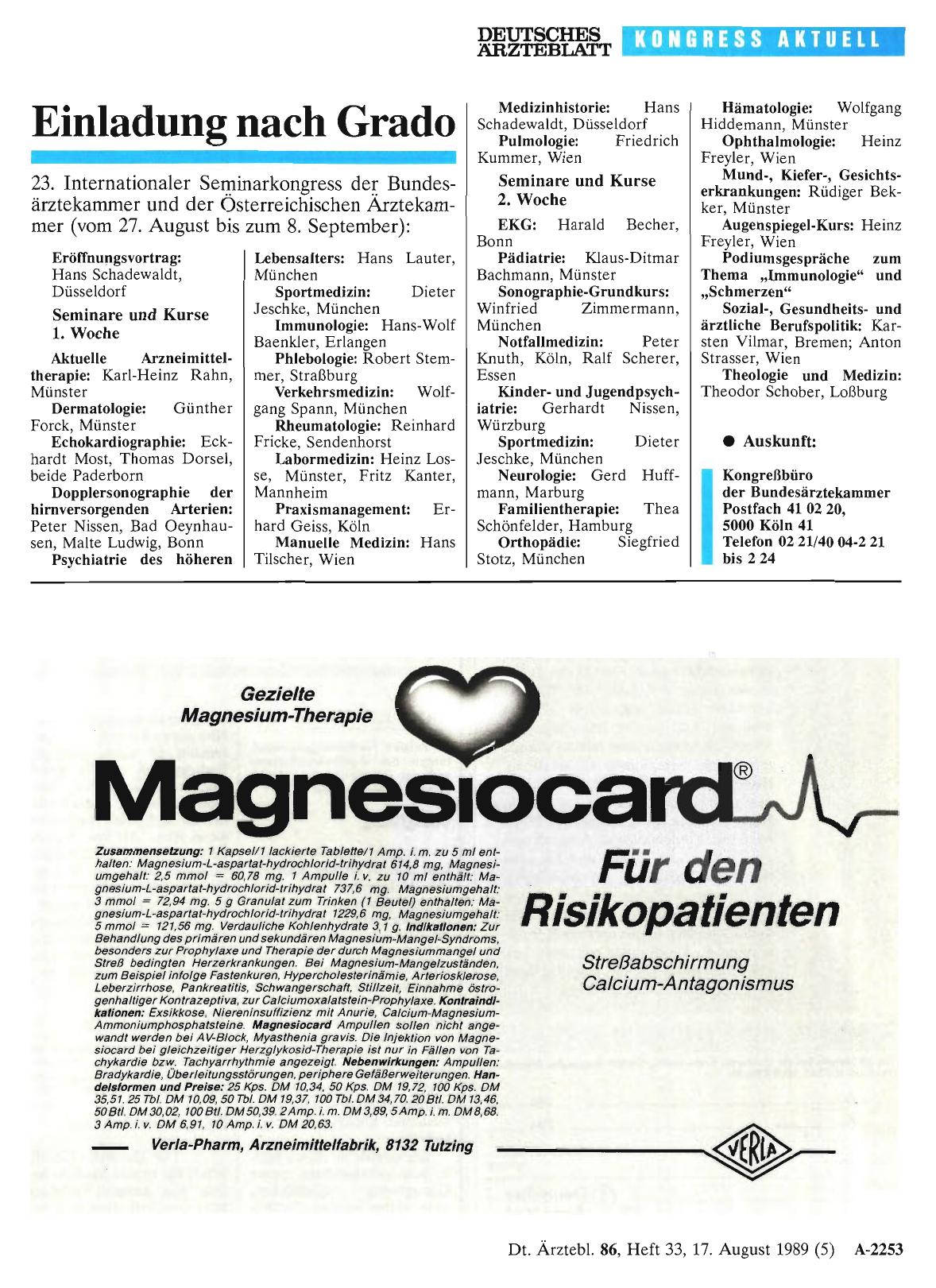 Vorschauseite 1: Einladung nach Grado