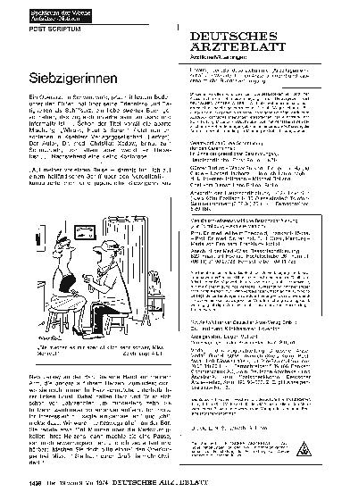 Vorschauseite 1: Siebzigerinnen