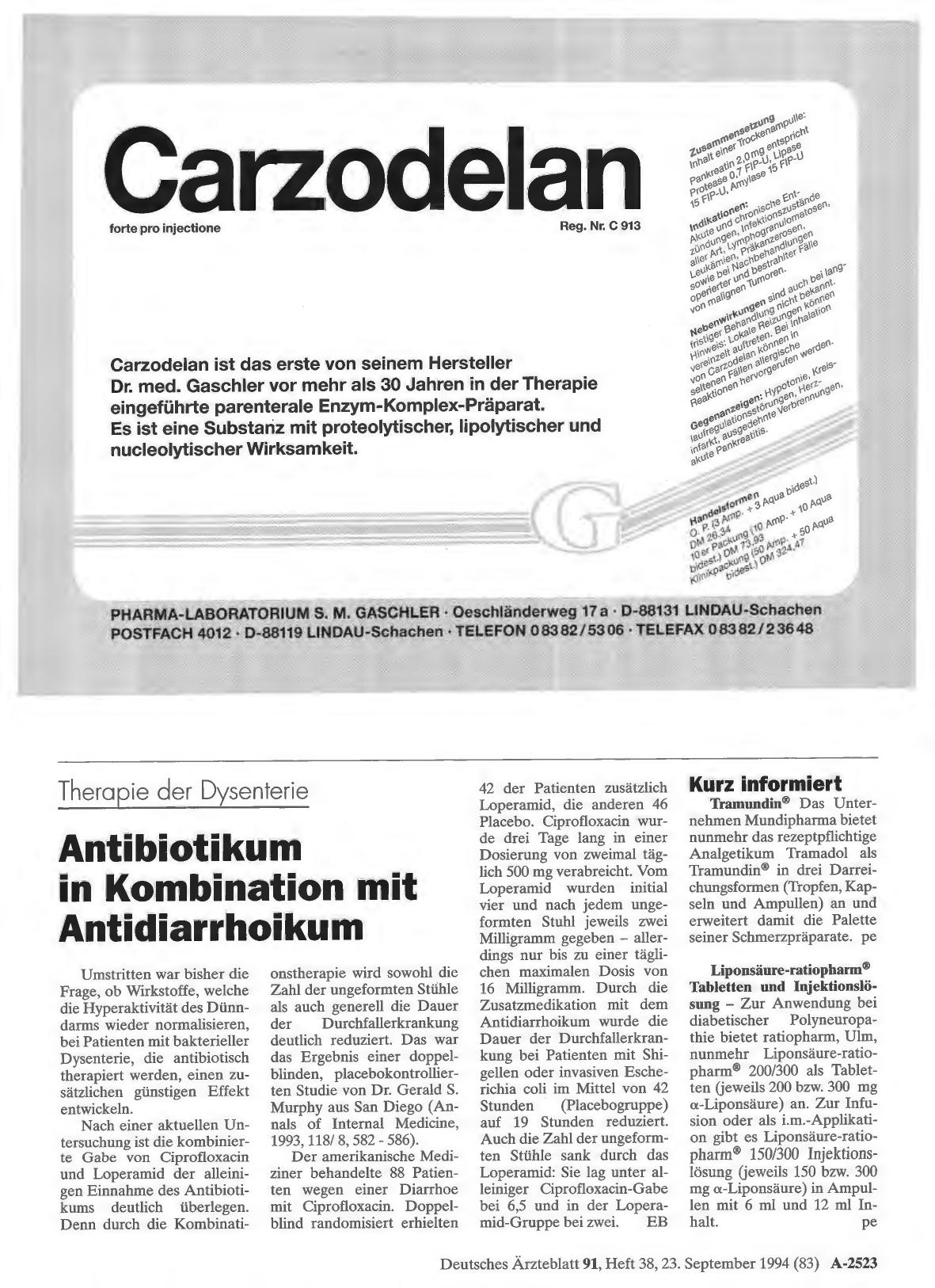 Vorschauseite 1: Kurz informiert