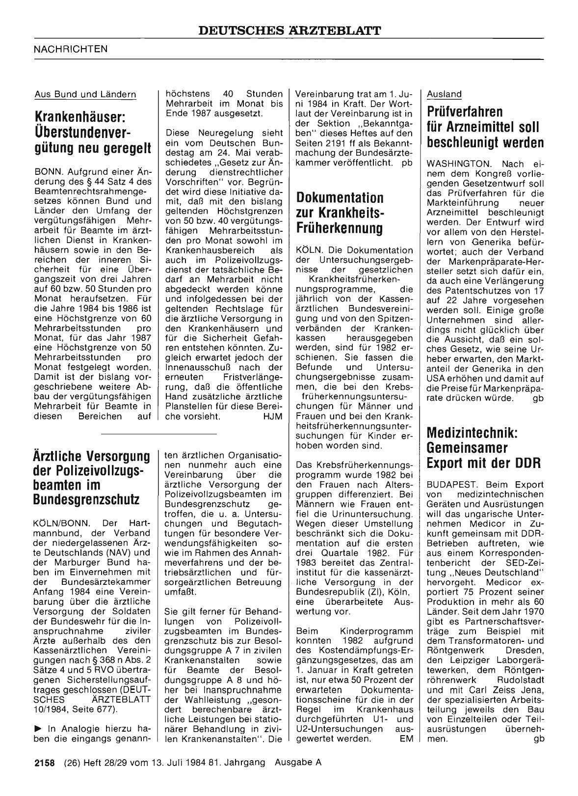 Vorschauseite 1: Krankenhäuser: Überstundenvergütung neu geregelt