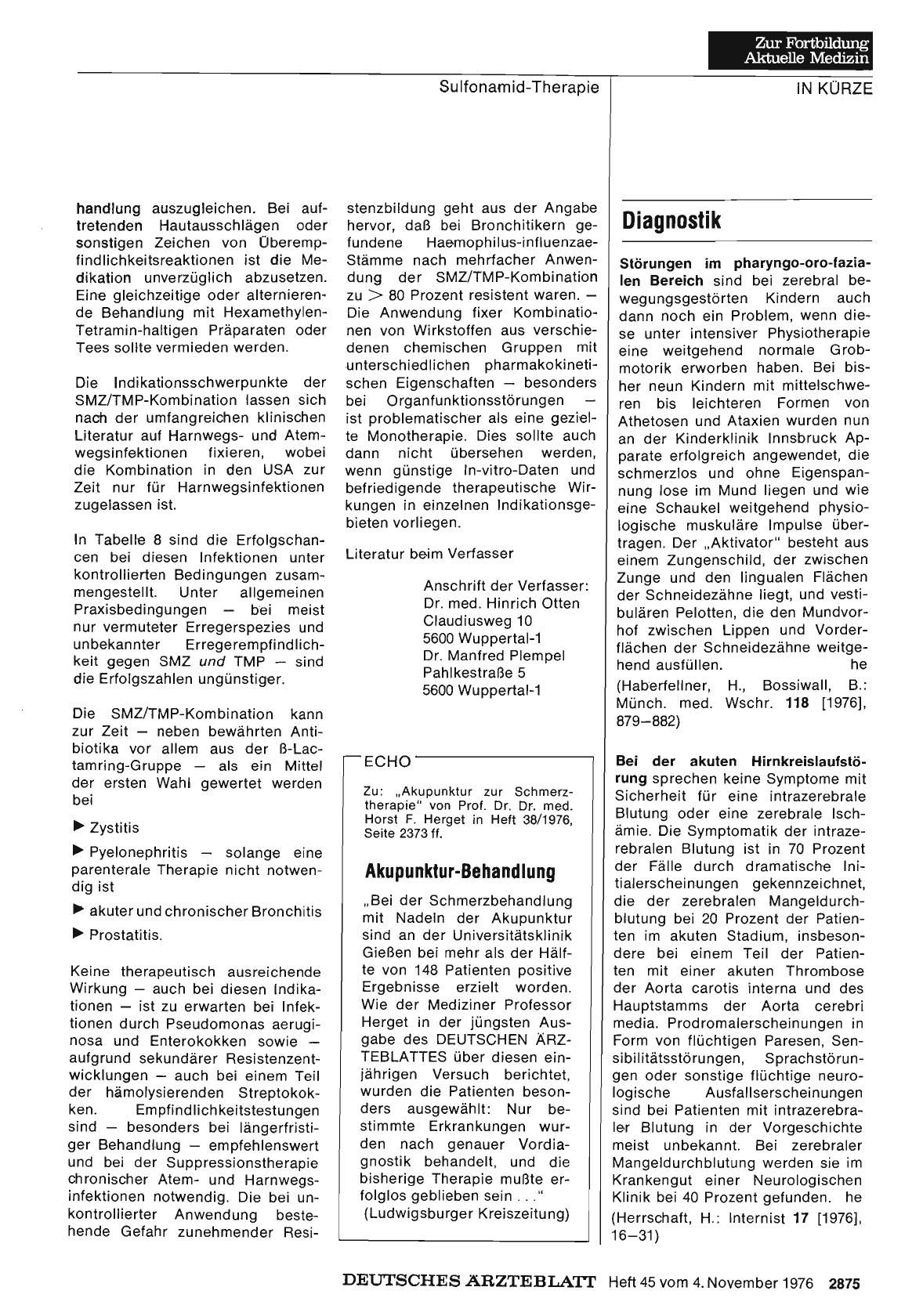 Vorschauseite 1: Diagnostik