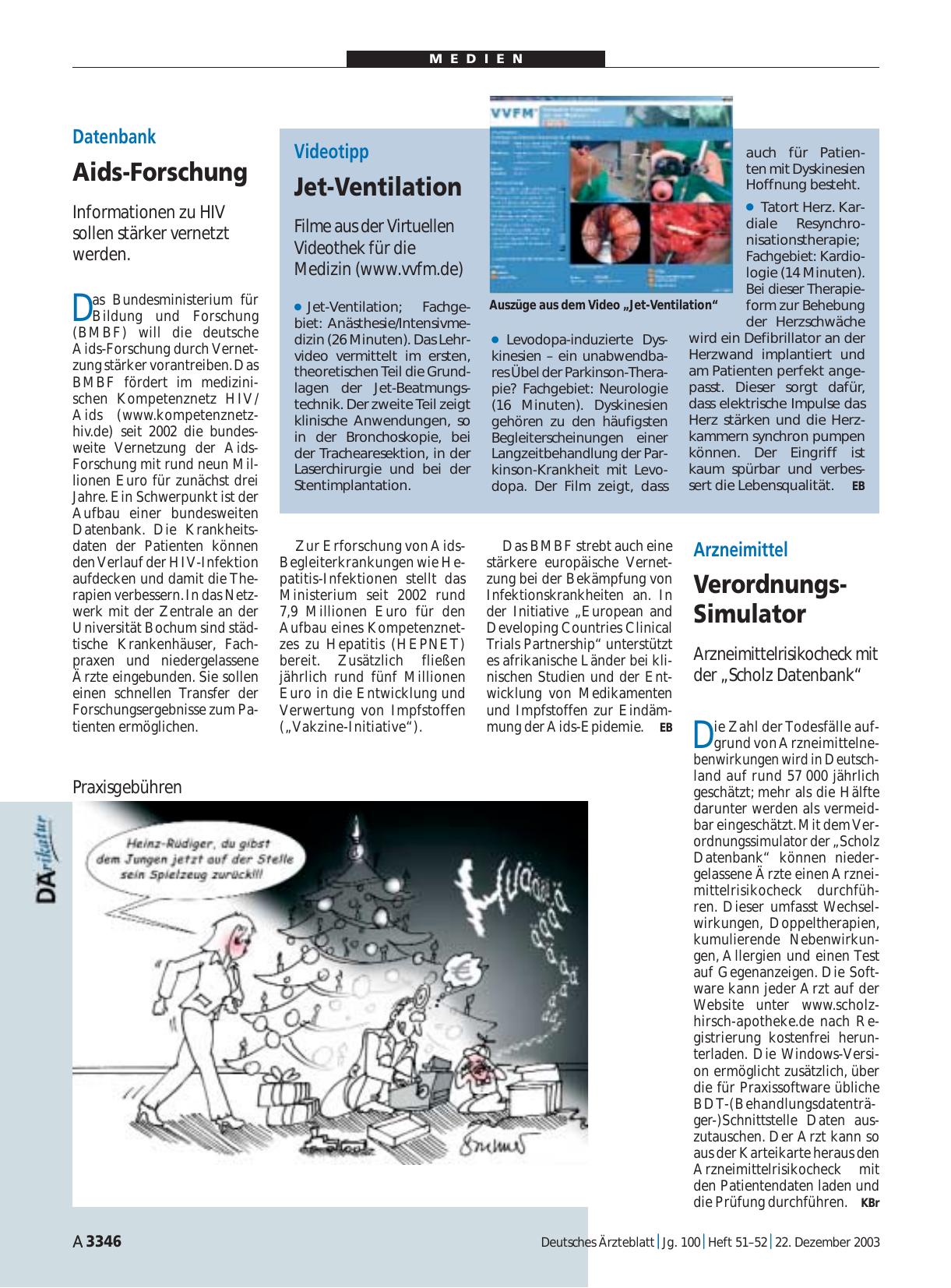 Vorschauseite 1: Arzneimittel: Verordnungs-Simulator