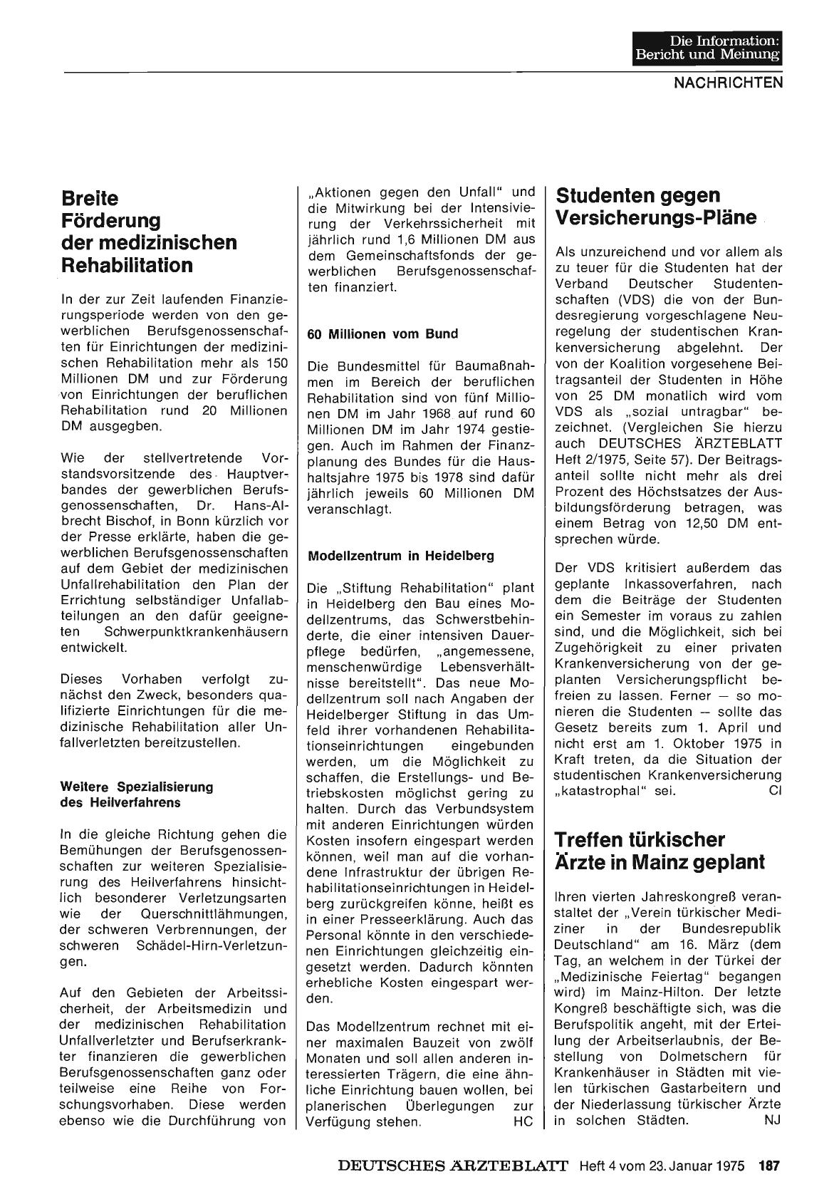 Vorschauseite 1: Treffen türkischer Ärzte in Mainz geplant