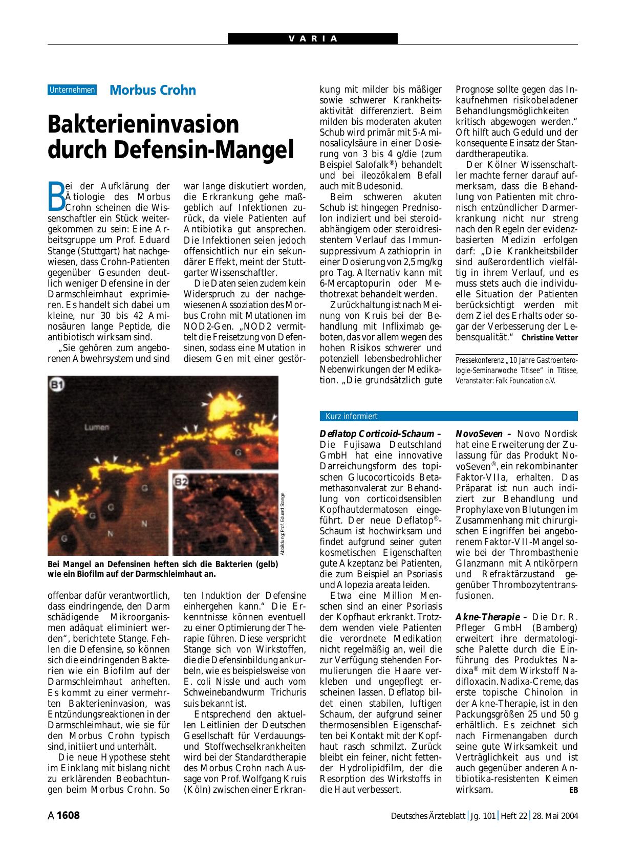 Vorschauseite 1: Deflatop Corticoid-Schaum
