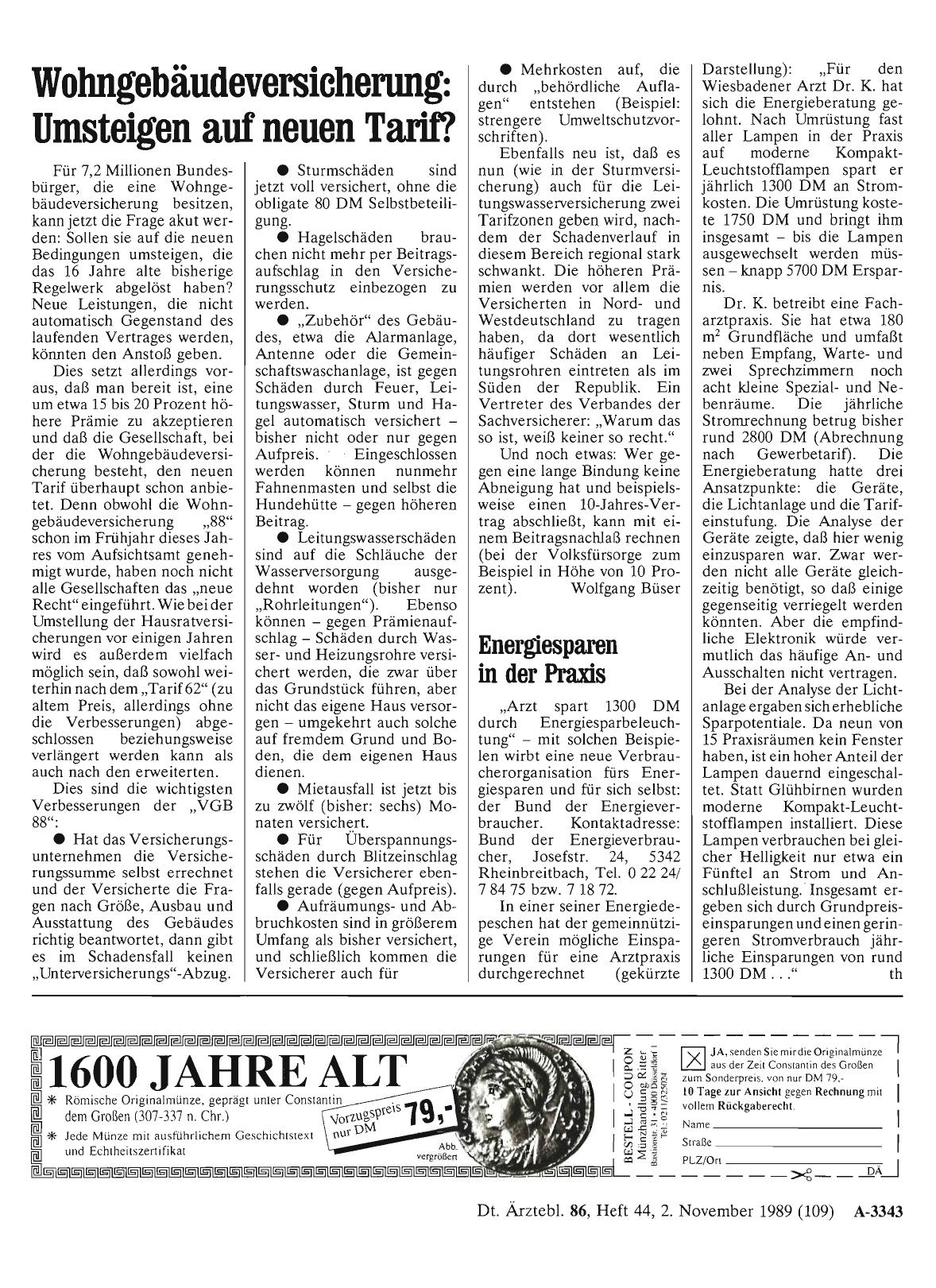 Vorschauseite 1: Energiesparen in der Praxis