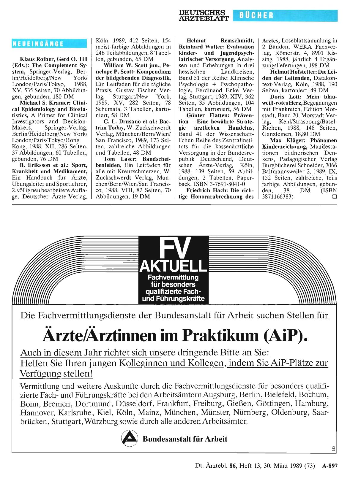 Vorschauseite 1: Neueingänge