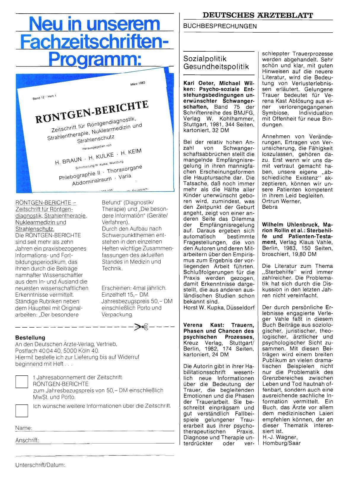 Vorschauseite 1: Sozialpolitik — Gesundheitspolitik