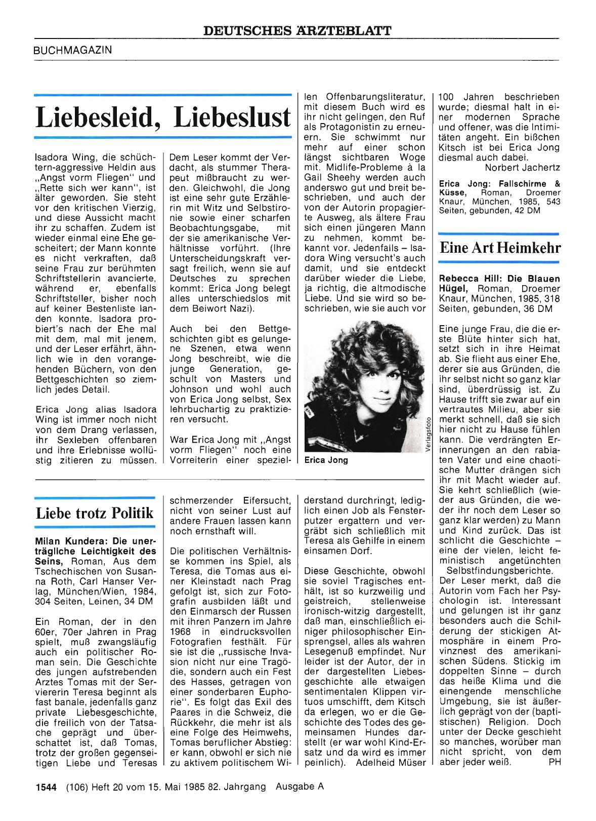 Vorschauseite 1: Liebesleid, Liebeslust
