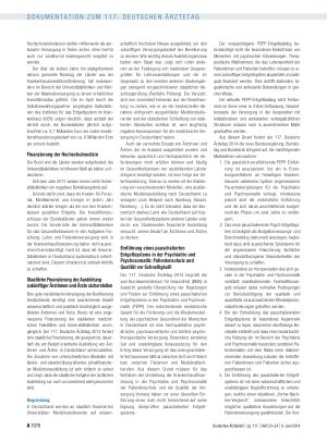 Vorschauseite 3: Entschliessungen zum Tagesordnungspunkt I: Gesundheits-, Sozialund ärztliche Berufspolitik