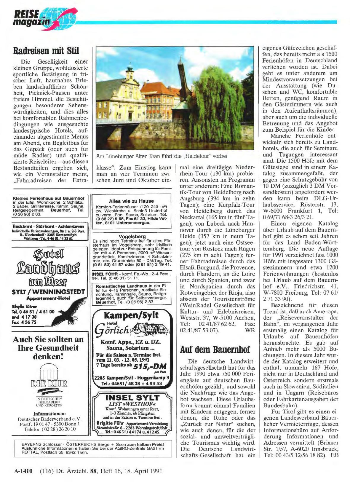 Vorschauseite 1: Radreisen mit Stil