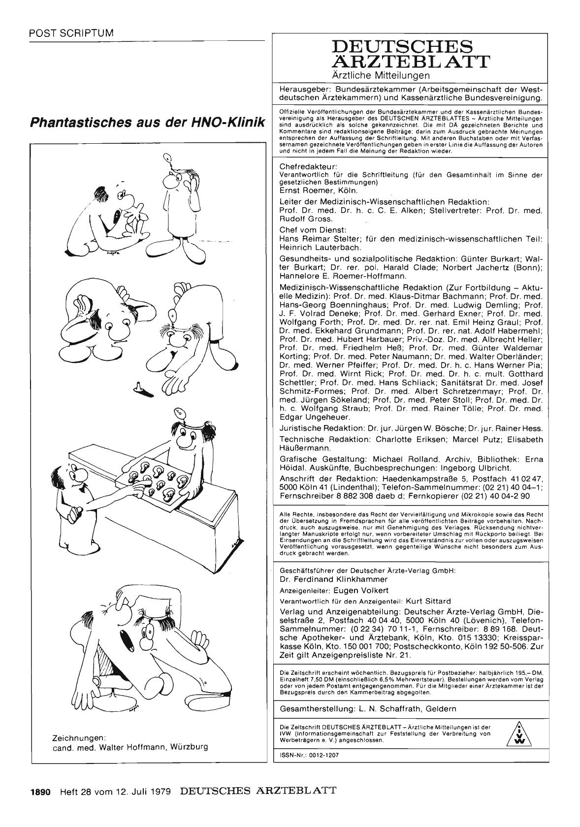 Vorschauseite 1: Phantastisches aus der HNO-Klinik