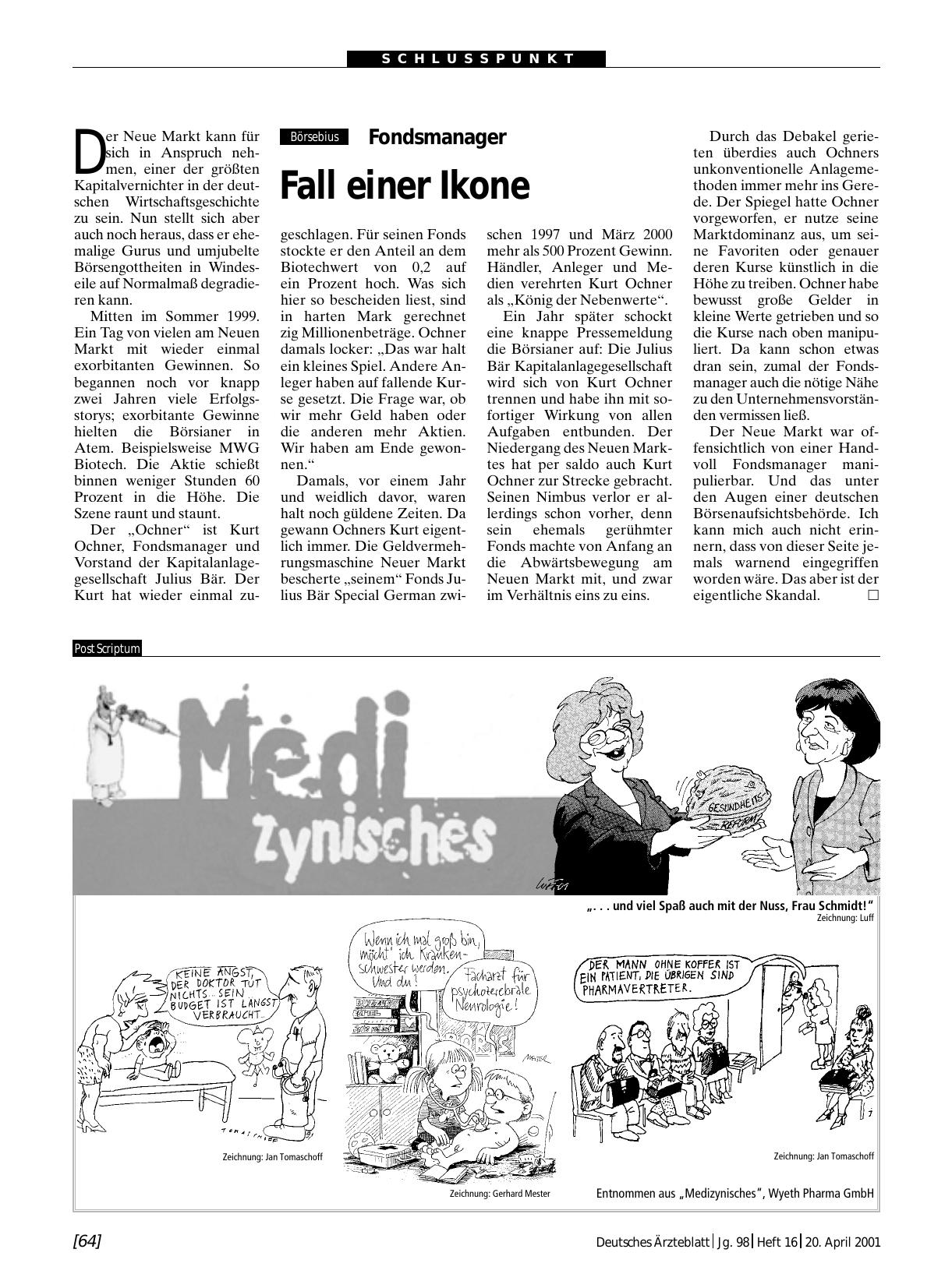 Vorschauseite 1: Fondsmanager: Fall einer Ikone