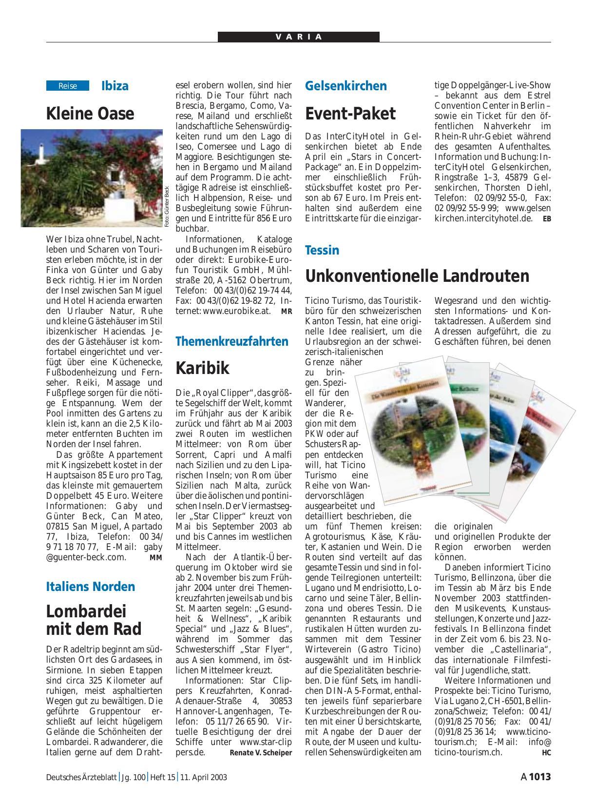 Vorschauseite 1: Tessin: Unkonventionelle Landrouten