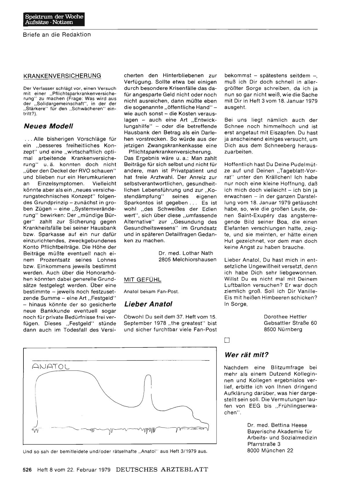 Vorschauseite 1: MIT GEFÜHL: Wer rät mit?