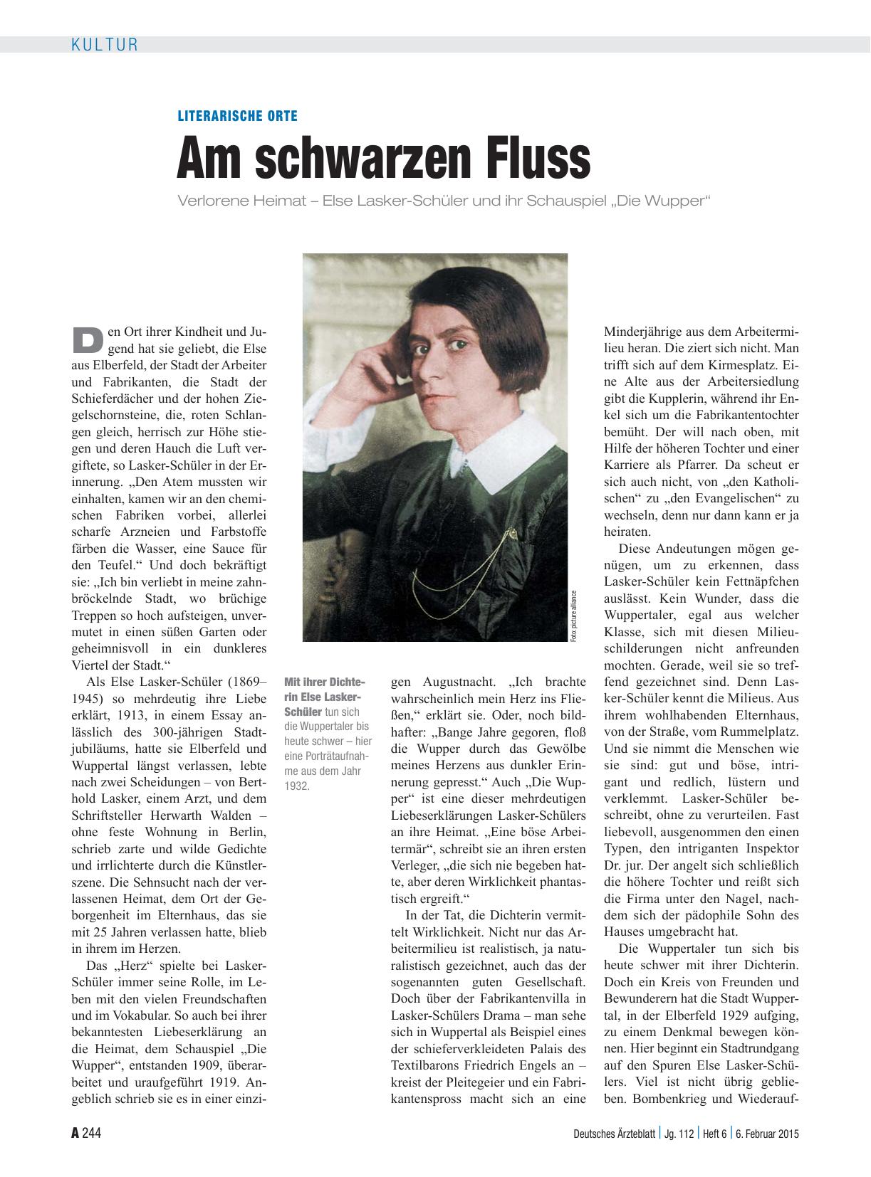 Vorschauseite 1: Literarische Orte: Am schwarzen Fluss