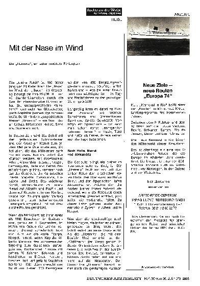 Vorschauseite 1: Mit der Nase im Wind